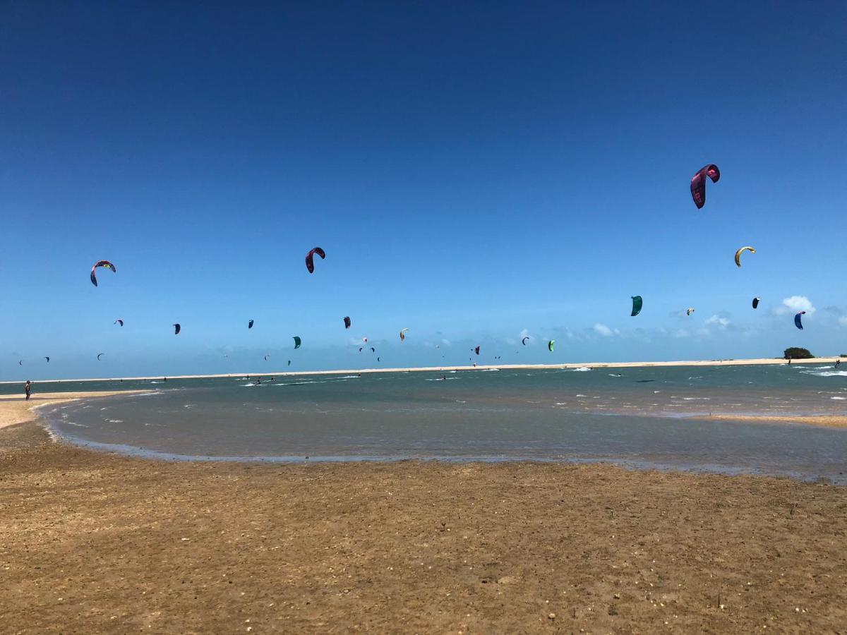 Vila Gara Kite House - Ilha Do Guajiru Itarema Eksteriør billede