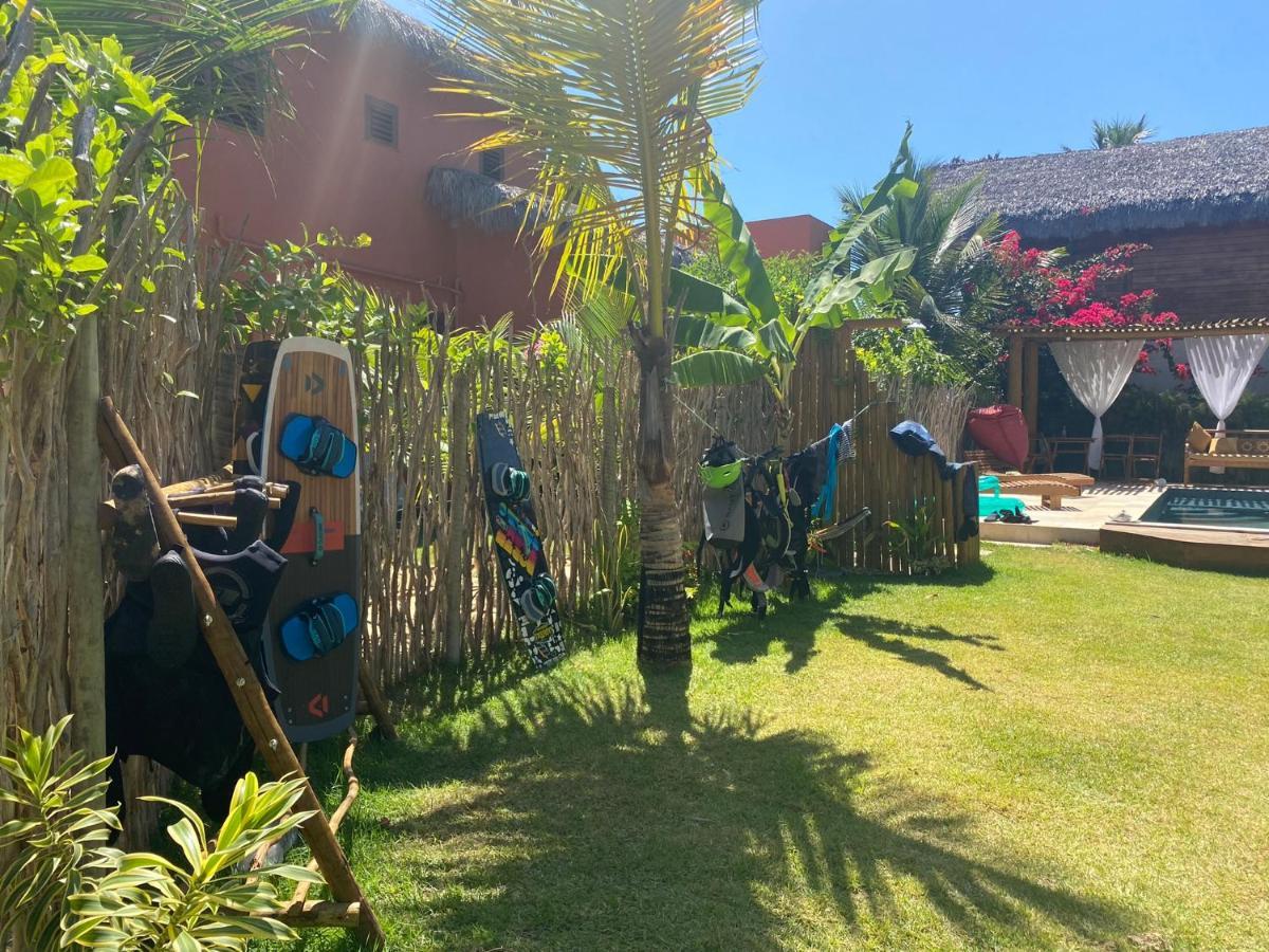 Vila Gara Kite House - Ilha Do Guajiru Itarema Eksteriør billede