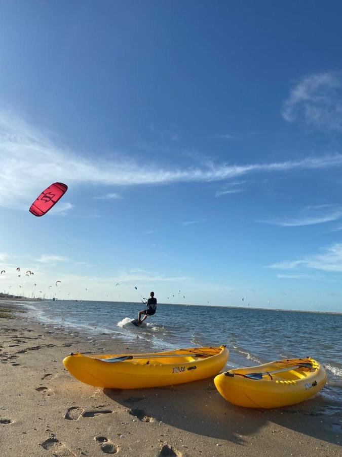 Vila Gara Kite House - Ilha Do Guajiru Itarema Eksteriør billede